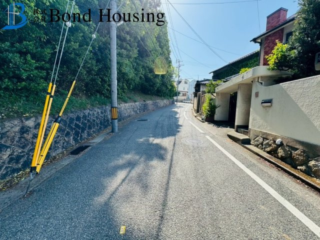 JR垂水駅徒歩圏内　山手1丁目　新築限定1棟の前面道路含む現地写真