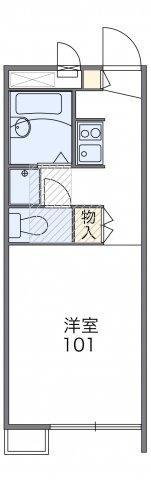 【間取り】 | レオパレス南田園 | 画像2