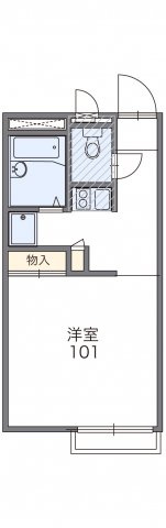 【間取り】 | レオパレスエミノ | 画像2