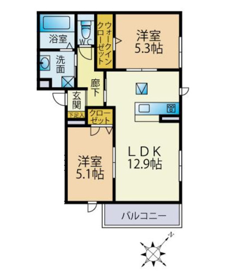 【間取り】 | セルフィーユ平井