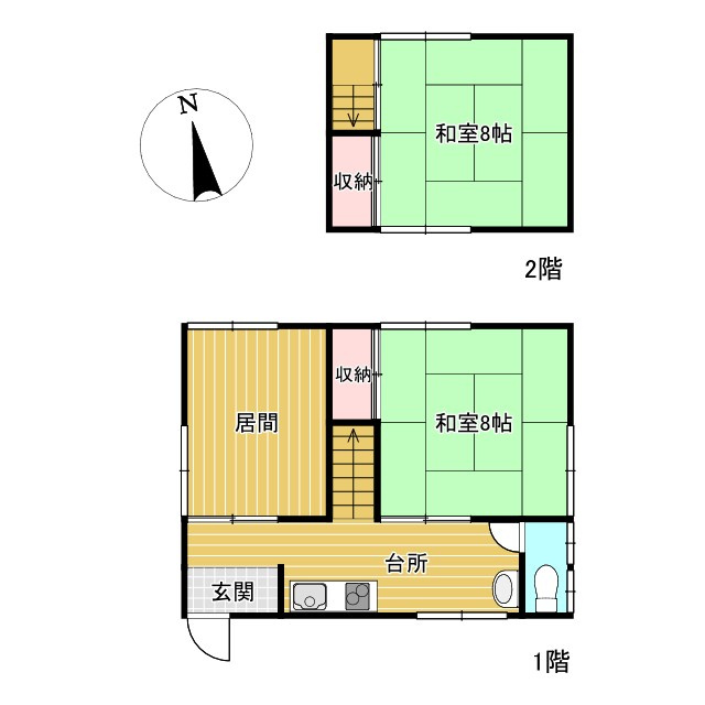【間取り】の画像