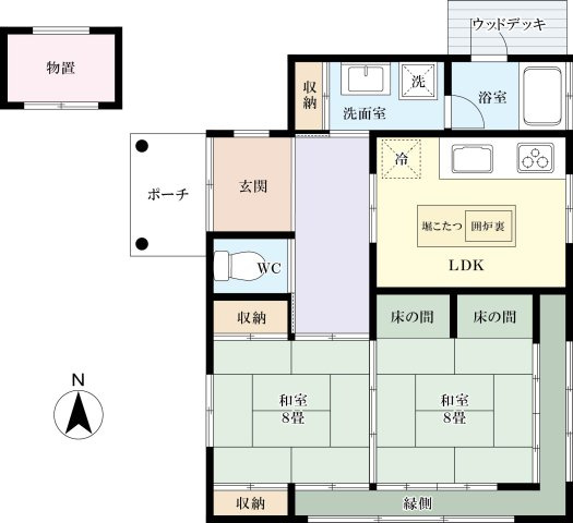 【間取り】 | 湯河原町万葉郷別荘地 戸建