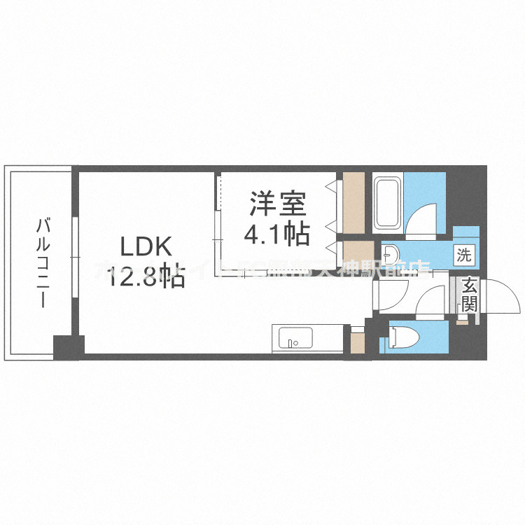 クラン　エシオの間取り