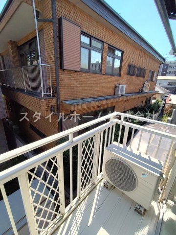 セントラルヒルズ　Cのバルコニー