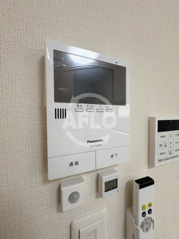 ハーモニーテラス平野西Ⅱのセキュリティ|ハーモニーテラス平野西Ⅱ　TVモニター付きインターホン