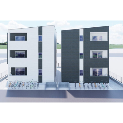 【外観】 | ザカラー東本町B棟