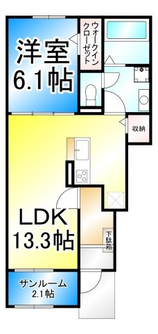 ルシエールの間取り