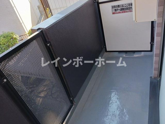 アンジュ　アビタシオンのバルコニー