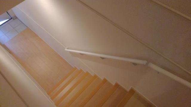 明るい玄関です