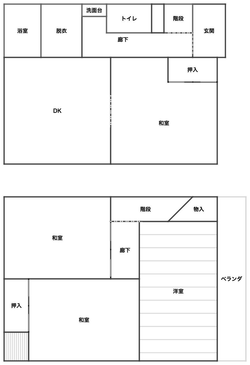 成育5 中古戸建の間取り