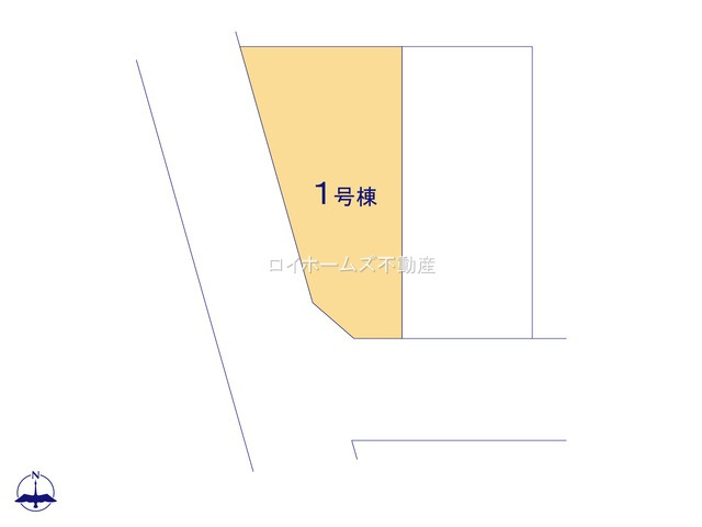 【区画図】 | 東海市荒尾町奥曽山1-51『仲介料無料』新築戸建て | 1号棟