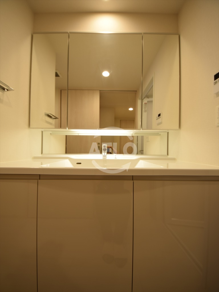 OPUS RESIDENCE SHINSAIBASHI SOUTHの独立洗面台|OPUS RESIDENCE SHINSAIBASHI SOUTH　独立洗面化粧台