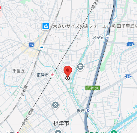 (仮称)la-Crea香露園の地図