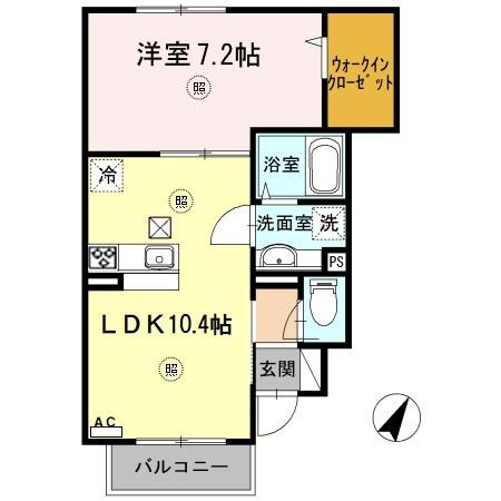 グランクレールの間取り