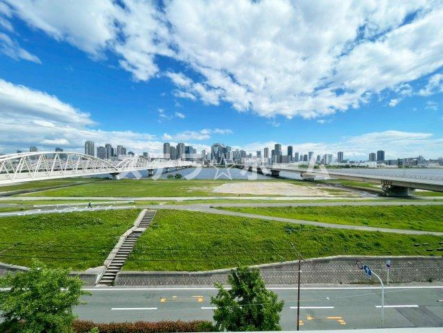 新北野第3コーポの展望|花火大会も見える眺望です