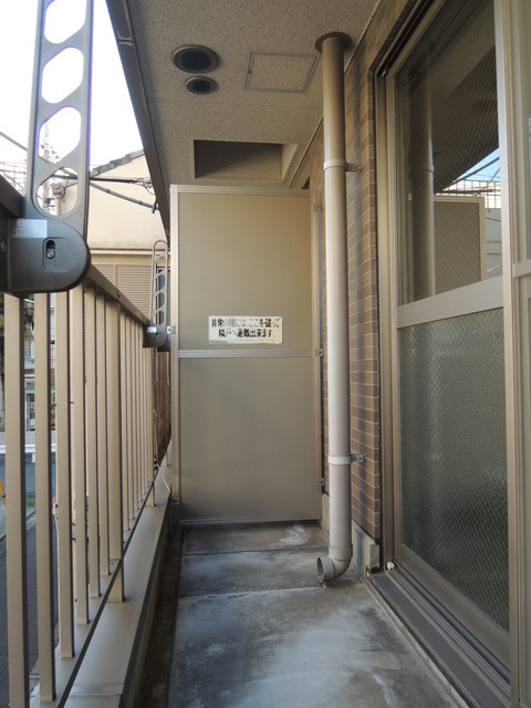 シャトールミエールのバルコニー