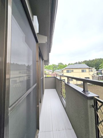 青梅市野上町1丁目　中古戸建のバルコニー