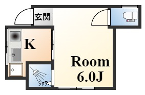 福富荘の間取り