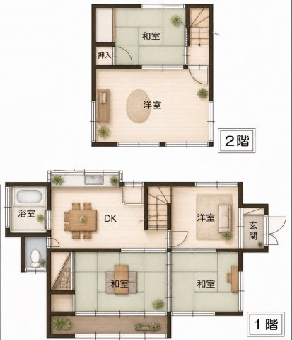 【間取り】 | ◆瀬谷区相沢4丁目　中古戸建◆