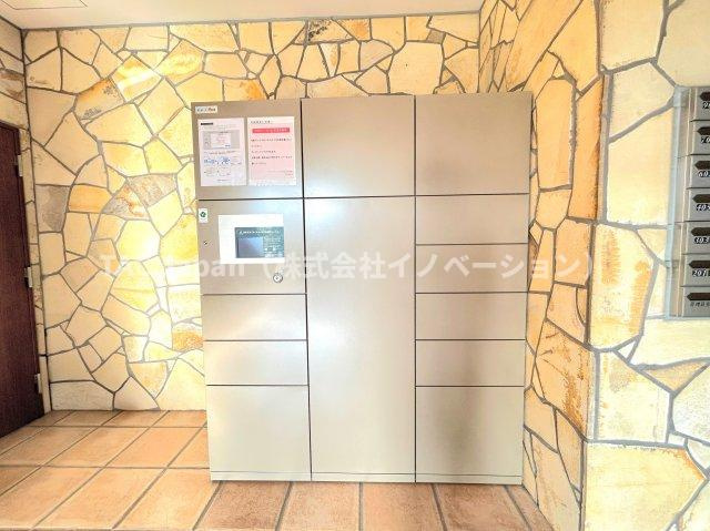 ドラゴンマンション木場公園壱番館のその他共用部分|お仕事でお帰りが遅い方にも、ご夫婦でお仕事されている方にも、確実にお荷物の受け取りが出来るので安心です。