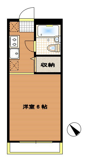室内洗濯機置き場がある間取りです♪