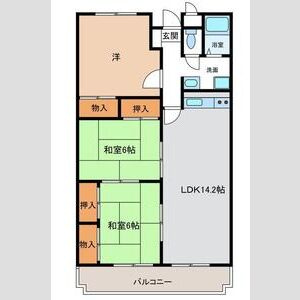 【間取り】 | ライブリー高石