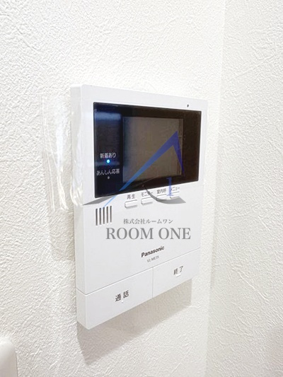 光建ハイムのセキュリティ|モニター付きインターホンです。