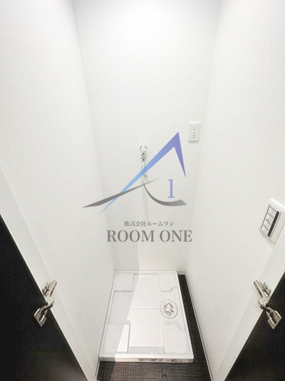 光建ハイムの設備|洗濯機置き場です。