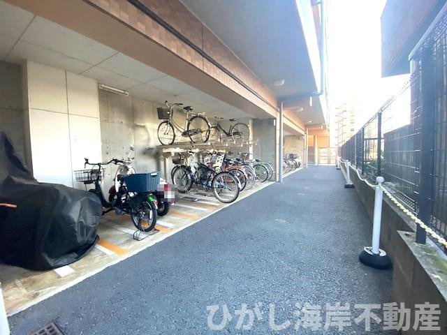 マイキャッスル平塚ロイヤルステージの駐輪場|敷地内駐輪場