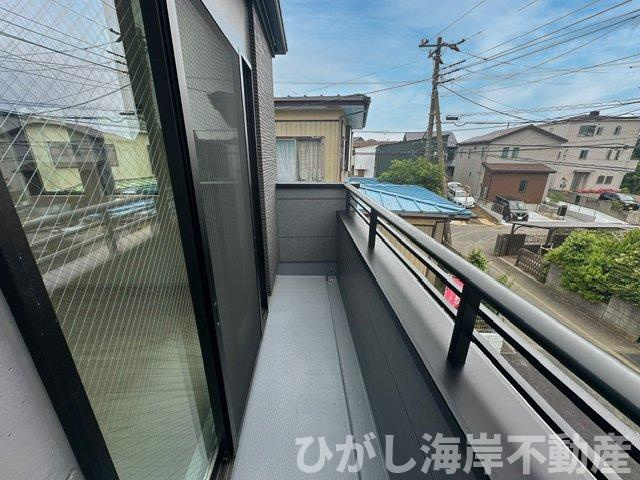 茅ヶ崎市柳島２丁目　新築戸建　全２棟のバルコニー|バルコニー