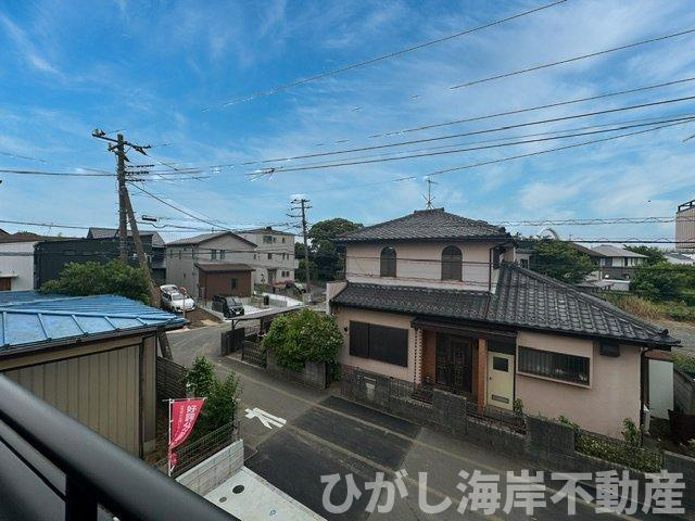 茅ヶ崎市柳島２丁目　新築戸建　全２棟の展望|バルコニーからの眺望