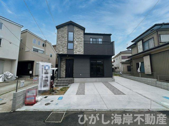 茅ヶ崎市柳島２丁目　新築戸建　全２棟の外観|現地外観