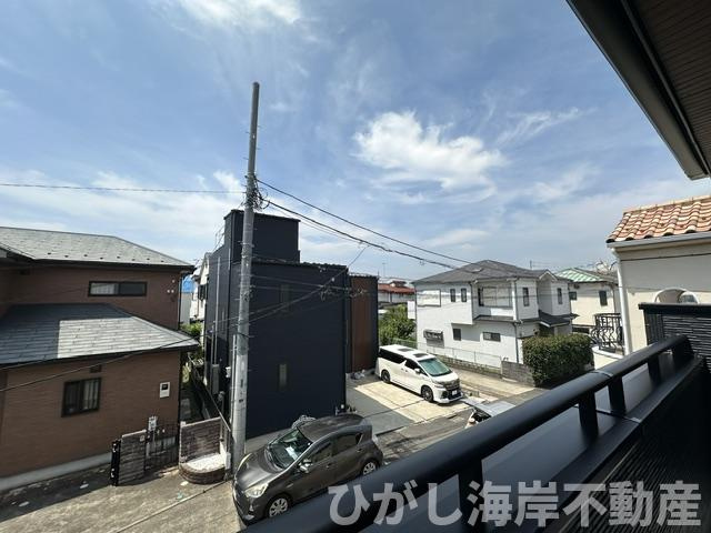 茅ケ崎市旭が丘　新築戸建　全２棟の展望|バルコニーからの眺望