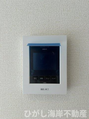 茅ケ崎市旭が丘　新築戸建　全２棟のセキュリティ|TVモニター付きインターフォン