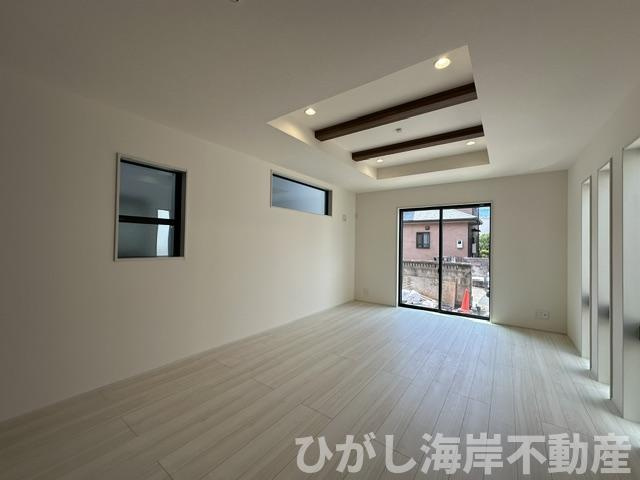 茅ケ崎市旭が丘　新築戸建　全２棟のダイニング|17.7帖　LDK