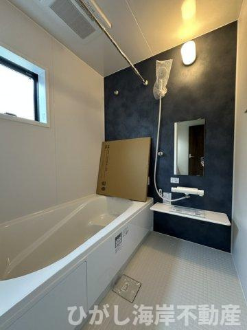 茅ケ崎市旭が丘　新築戸建　全２棟の浴室|1坪タイプ　ユニットバス