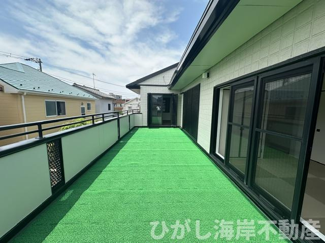茅ケ崎市旭が丘　中古戸建のバルコニー|バルコニー