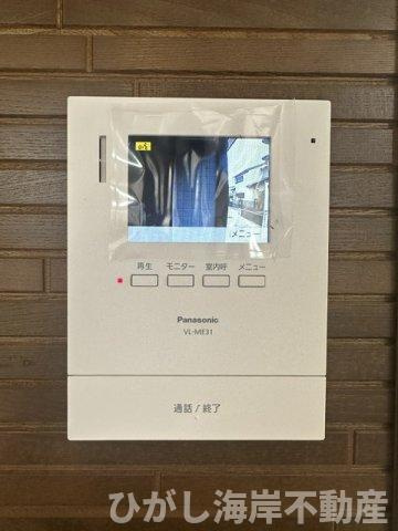 茅ケ崎市旭が丘　中古戸建のセキュリティ|新規リフォーム完了！　TVモニター付きインターフォン