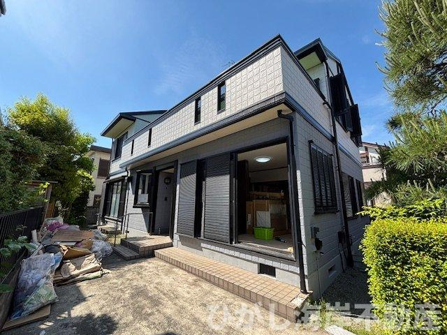 茅ケ崎市旭が丘　中古戸建の外観|5月2日撮影　リフォーム工事中  現地外観