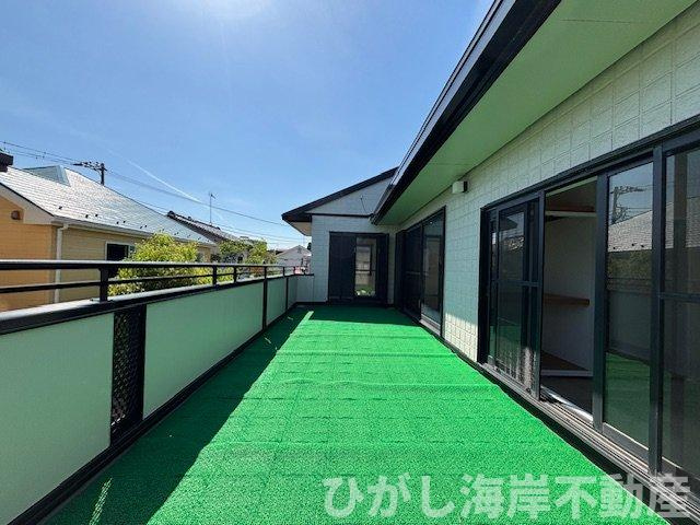 茅ケ崎市旭が丘　中古戸建のバルコニー|バルコニー