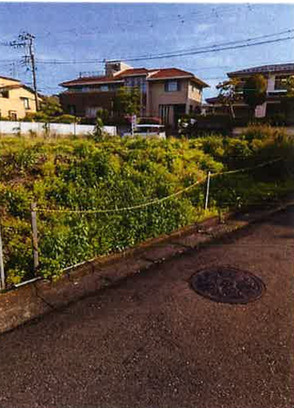 藤沢市片瀬山１丁目　売地の外観