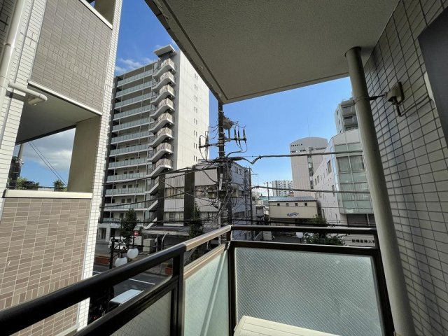 ウィン船橋のバルコニー