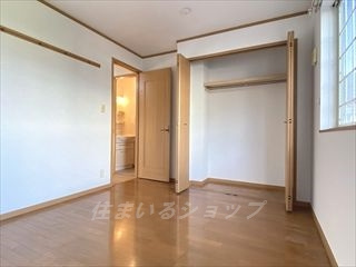 広島市安佐北区深川２丁目のアパートの寝室|クローゼットあり
