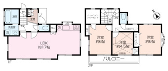 ～3LDK＋WIC＋ロフト～
全室南西向きの陽光あふれる住まい