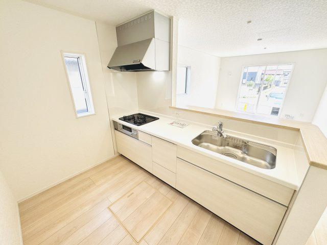 Cradle Gardenみどり市大間々町大間々第12　新築住宅 1号棟のキッチン