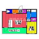 【間取り】 | リアンレガーロ雑餉隈駅Ⅱの間取り