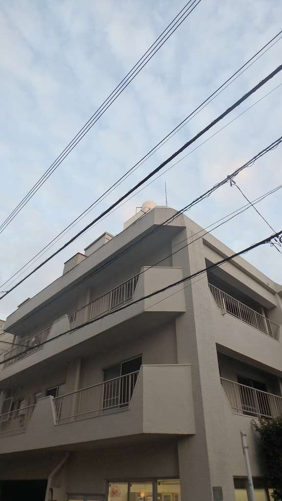 駒込台ハイツT棟の外観
