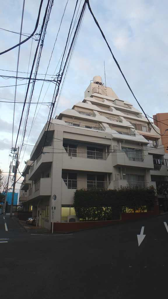 駒込台ハイツT棟の外観