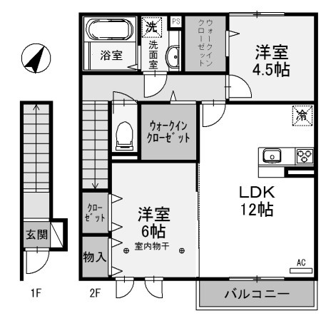 【間取り】 | コート・シャルマンK