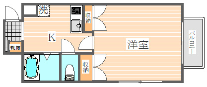 ハイアート瑞穂の間取り|使いやすい間取りです。